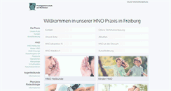 Desktop Screenshot of praxisgemeinschaft-martinstor.de
