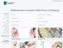 Tablet Screenshot of praxisgemeinschaft-martinstor.de